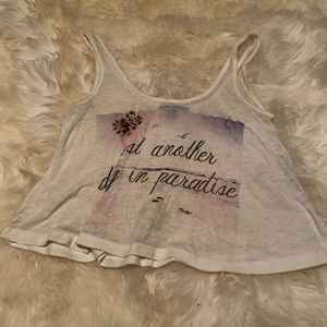 Crop tank top